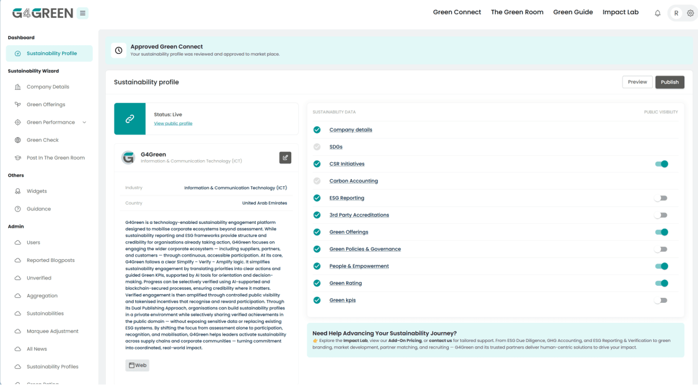 Dashboard Screenshot 3